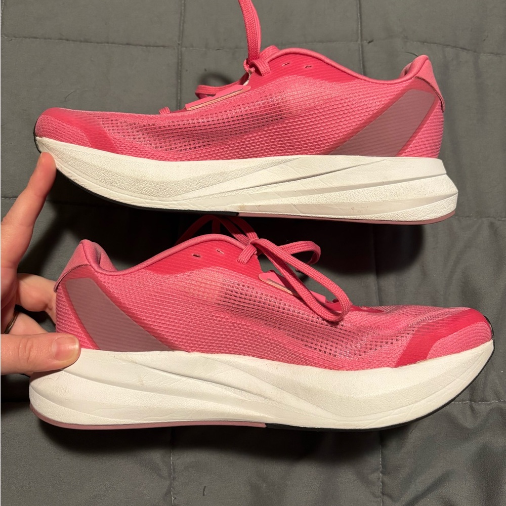 ADIDAS Pink Duramo Speed Athletic Running Shoes Womens Size 9 - Picture 6 of 9